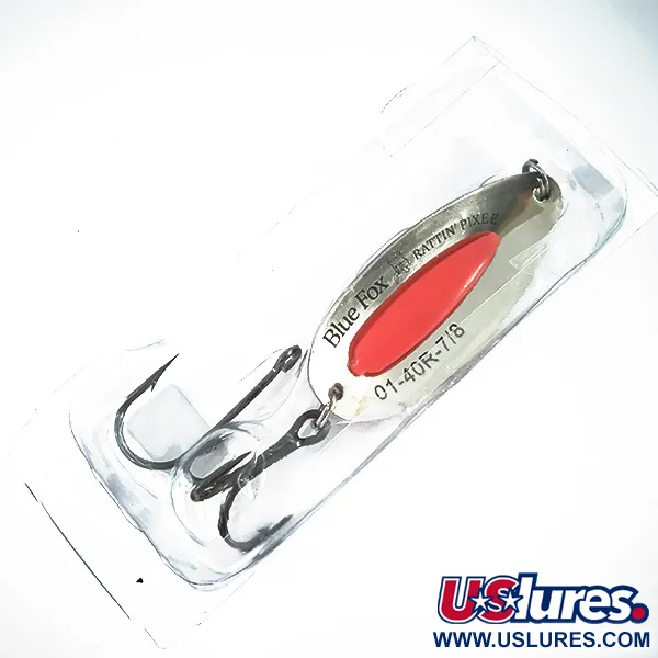  Blue Fox Rattlin Pixee UV (світиться в ультрафіолеті), нікель/неоновий рожевий, 24 г, блесна коливалка (колебалка) #4576