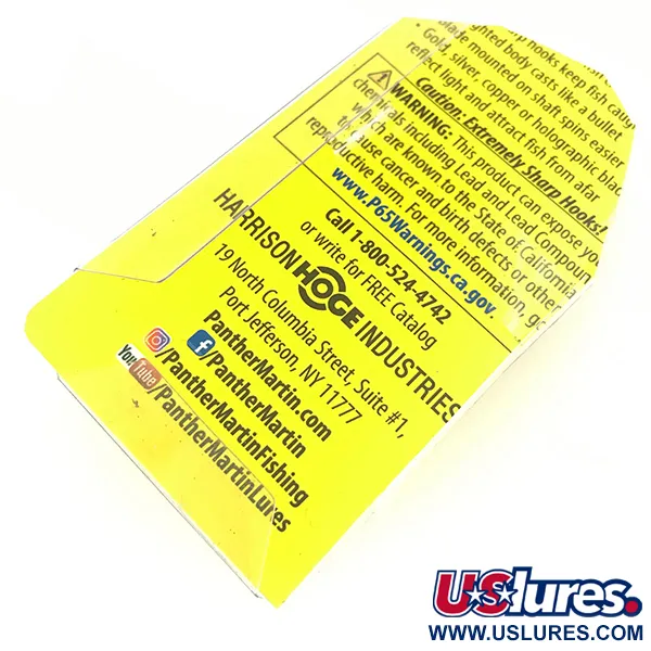  Panther Martin 6, райдужна форель, 6 г, блешня оберталка (вертушка) #4580