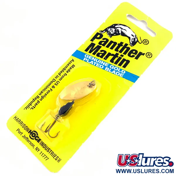  Panther Martin 4, золото, 4 г, блешня оберталка (вертушка) #4583