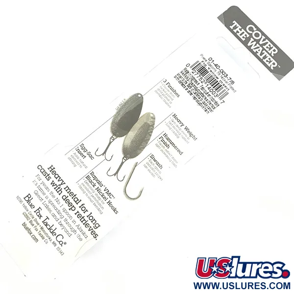  Blue Fox Pixee UV (світиться в ультрафіолеті), карбований нікель/жовтий, 24 г, блесна коливалка (колебалка) #4587