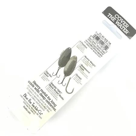 Blue Fox Pixee, карбований нікель/синій, 24 г, блесна коливалка (колебалка) #4588