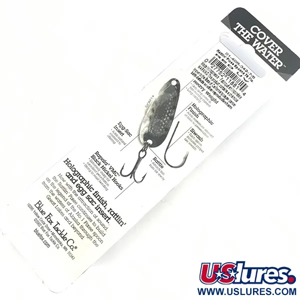  Blue Fox Rattlin Pixee UV (світиться в ультрафіолеті), нікель/рожевий, 24 г, блесна коливалка (колебалка) #4589