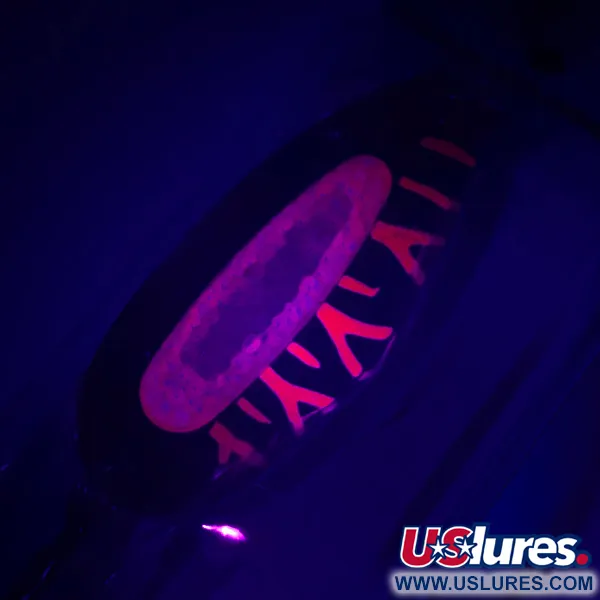  Blue Fox Rattlin Pixee UV (світиться в ультрафіолеті), нікель/рожевий, 24 г, блесна коливалка (колебалка) #4589