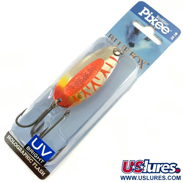  Blue Fox Rattlin Pixee UV (світиться в ультрафіолеті), нікель/рожевий, 24 г, блесна коливалка (колебалка) #4589