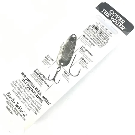 Blue Fox Rattlin Pixee UV (світиться в ультрафіолеті), синій/жовтий, 24 г, блесна коливалка (колебалка) #4590