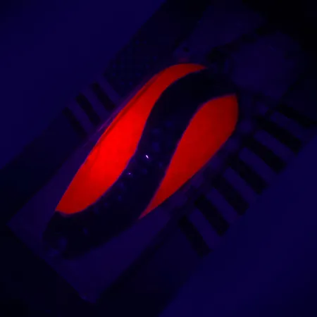 Rainbow Plastics Pot-O-Gold UV (світиться в ультрафіолеті), неоновий помаранчевий UV - світиться в ультрафіолеті, 14 г, блесна коливалка (колебалка) #4597