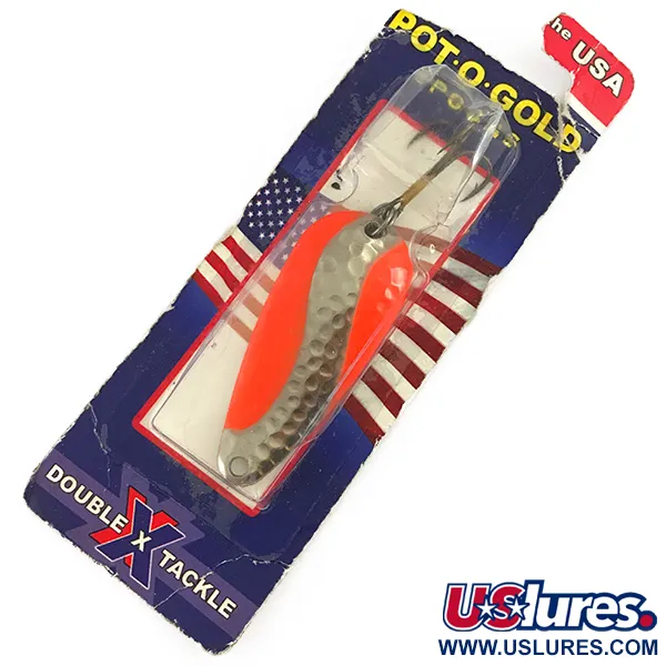 Rainbow Plastics Pot-O-Gold UV (світиться в ультрафіолеті), неоновий помаранчевий UV - світиться в ультрафіолеті, 14 г, блесна коливалка (колебалка) #4597