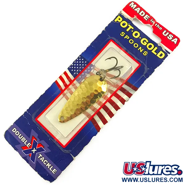 Rainbow Plastics Pot-O-Gold, Карбоване золото, 7 г, блесна коливалка (колебалка) #4598