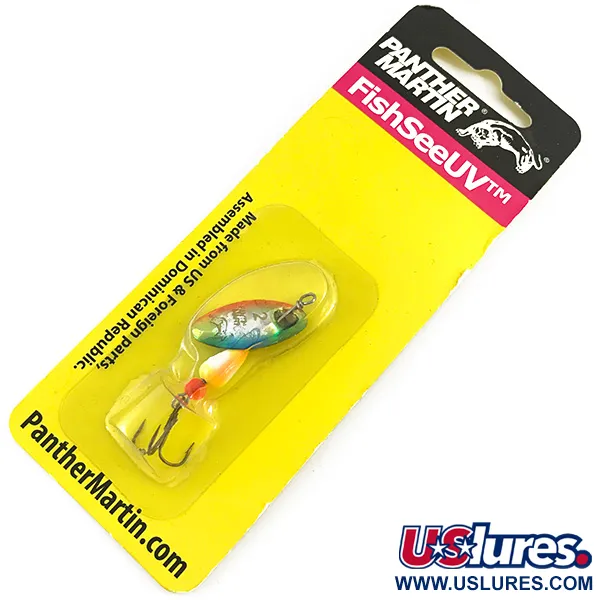  Panther Martin 2​, райдужна форель, 2,5 г, блешня оберталка (вертушка) #4602