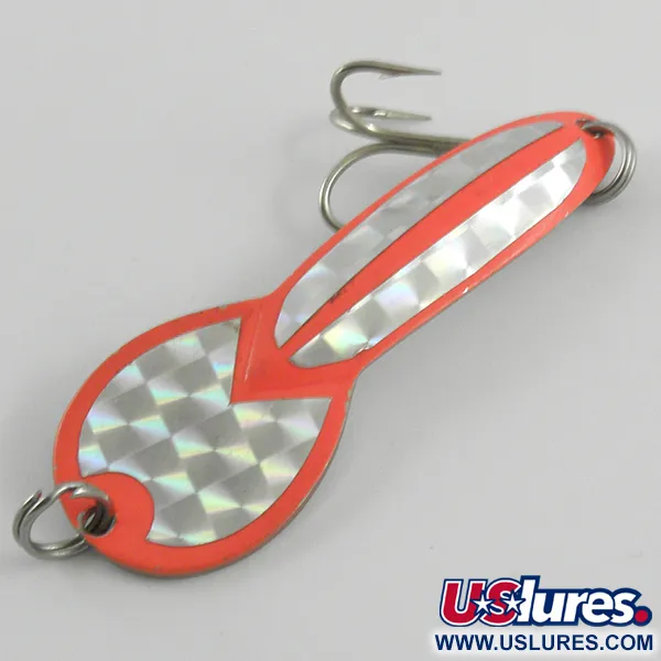 Glen Evans Loco 3, неоновий помаранчевий/нікель, 17 г, блесна коливалка (колебалка) #4610