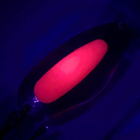 Blue Fox Pixee UV (світиться в ультрафіолеті), неоновий рожевий/Карбоване золото, 24 г, блесна коливалка (колебалка) #4618