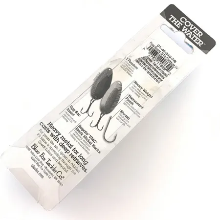 Blue Fox Pixee UV (світиться в ультрафіолеті), карбований нікель/синій, 24 г, блесна коливалка (колебалка) #4621