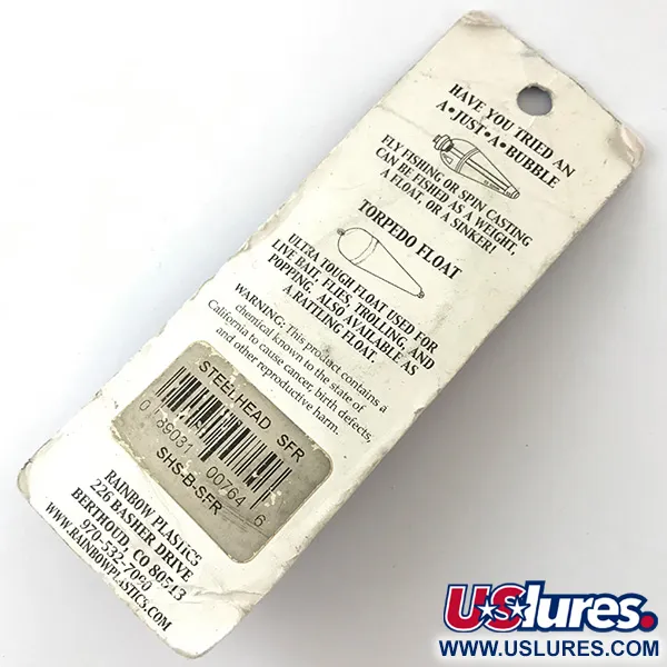 Rainbow Plastics Steelhead UV (світиться в ультрафіолеті), неоновий помаранчевий UV - світиться в ультрафіолеті, 14 г, блесна коливалка (колебалка) #4640