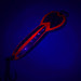  Glen Evans Loco 4 UV (світиться в ультрафіолеті), латунь/червоний UV - світиться в ультрафіолеті, 23 г, блесна коливалка (колебалка) #4646
