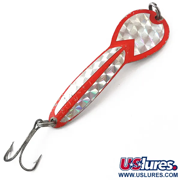  Glen Evans Loco 4 UV (світиться в ультрафіолеті), латунь/червоний UV - світиться в ультрафіолеті, 23 г, блесна коливалка (колебалка) #4646