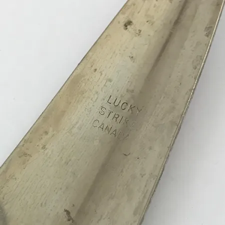 Lucky Strike LUCKY STRIKE CANOE WOBBLER, білий перламутр/нікель/червоний, 45 г, блесна коливалка (колебалка) #4647