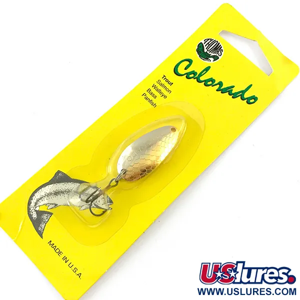  Thomas Colorado, золото/нікель, 5 г, блесна коливалка (колебалка) #4665
