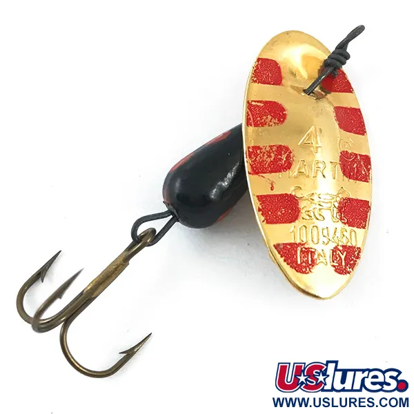  Panther Martin 4, золото/червоний, 4 г, блешня оберталка (вертушка) #4666