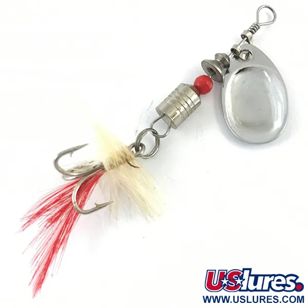  South Bend, срібло, 4 г, блешня оберталка (вертушка) #4668