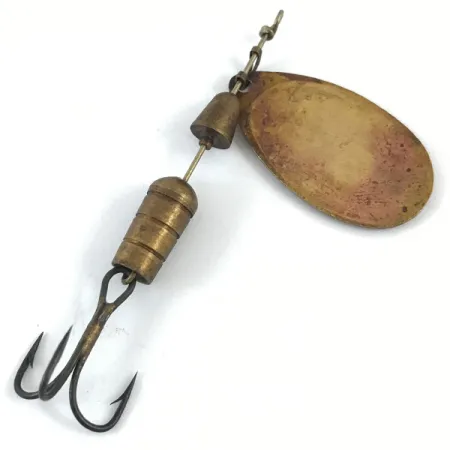 Mepps Aglia 3 - модель Mepps 1950-х років, золото, 7 г, блешня оберталка (вертушка) #4672