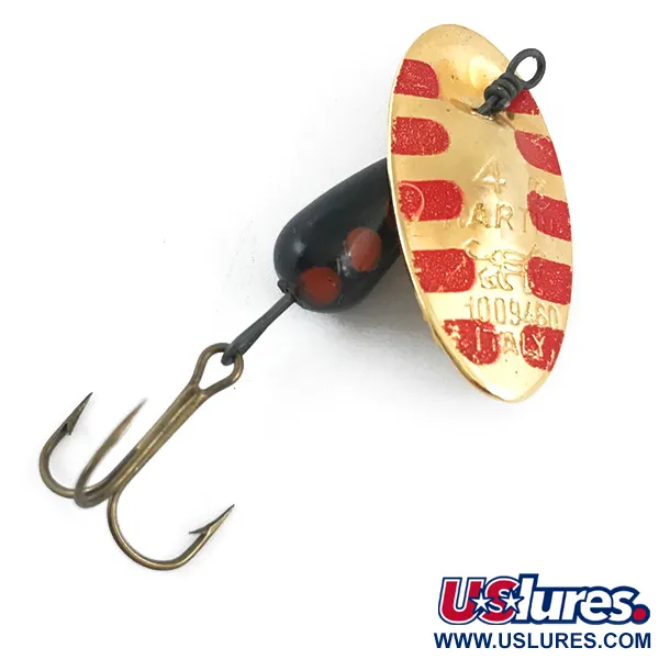  Panther Martin 4, золото/червоний/чорний, 4 г, блешня оберталка (вертушка) #4676