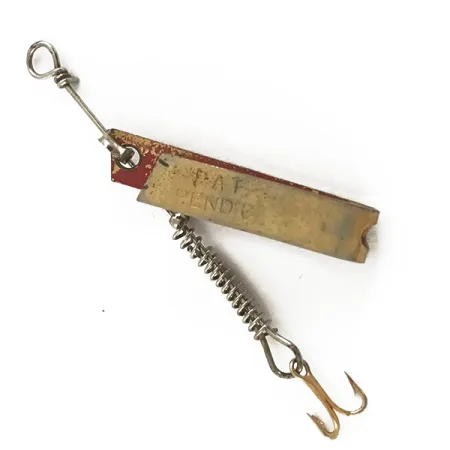 South Bend Super Duper 500, латунь/червоний, 1,4 г, блесна коливалка (колебалка) #4684