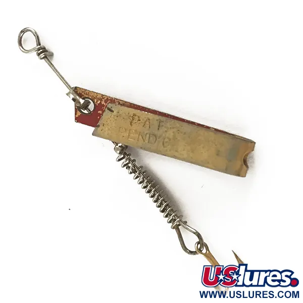 South Bend Super Duper 500, латунь/червоний, 1,4 г, блесна коливалка (колебалка) #4684