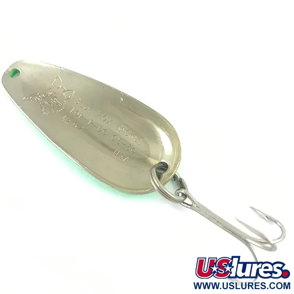  Blue Fox Tor-P-Do UV (світиться в ультрафіолеті), зелений/чорний/нікель UV - світиться в ультрафіолеті, 14 г, блесна коливалка (колебалка) #4689