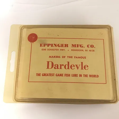 Eppinger Dardevle Kit, червоний/білий/нікель, 28 г, 21 г, 11 г, 9 г, 6 г, блесна коливалка (колебалка) #4694