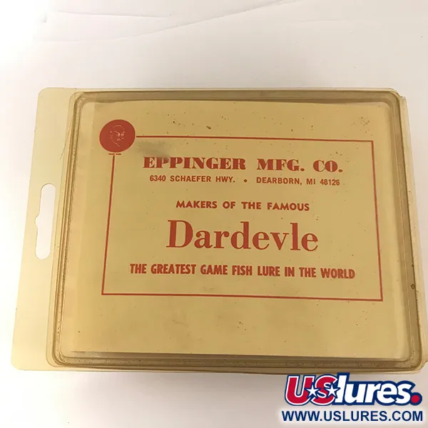 Eppinger Dardevle Kit, червоний/білий/нікель, 28 г, 21 г, 11 г, 9 г, 6 г, блесна коливалка (колебалка) #4694
