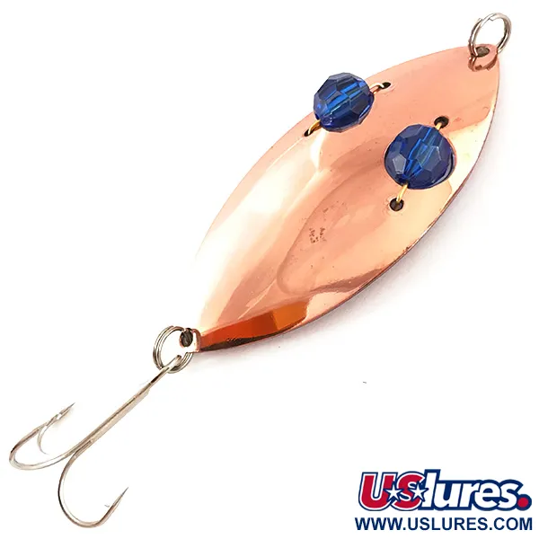  Horrocks-Ibbotson Wobbler, мідь/сині очі, 23 г, блесна коливалка (колебалка) #4707