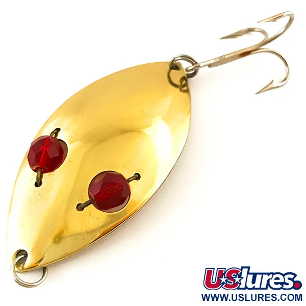 Hofschneider Red Eye Wiggler, Золото, 25 г, блесна коливалка (колебалка) #4719