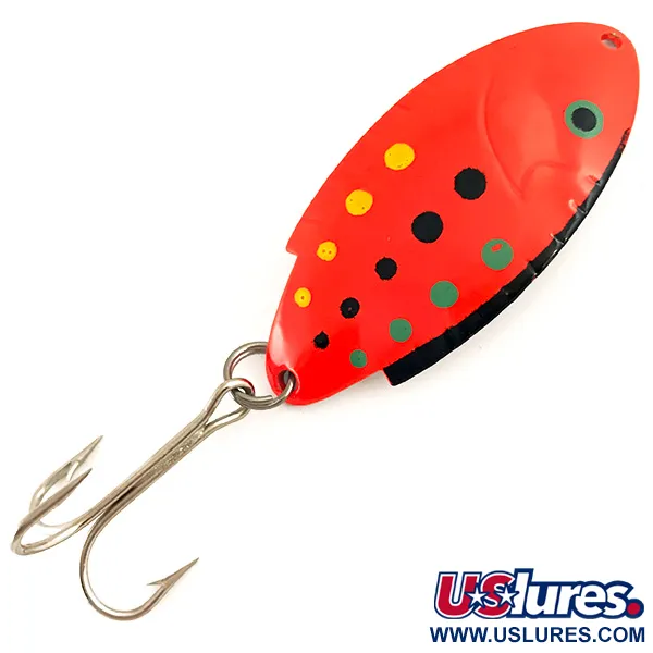  Thomas Buoyant UV (світиться в ультрафіолеті), червона форель UV - світиться в ультрафіолеті, 14 г, блесна коливалка (колебалка) #4733