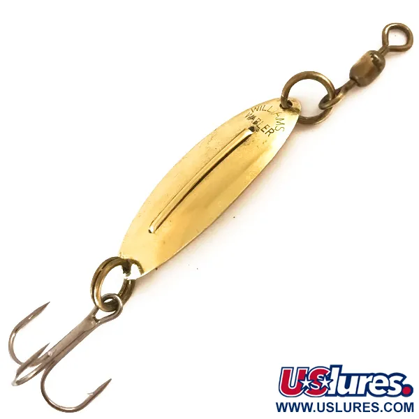  Williams Wabler W20, золото, 2,5 г, блесна коливалка (колебалка) #4734