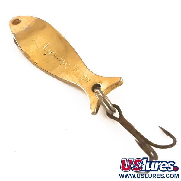 Luhr Jensen Lightning Minnow, золото, 5,5 г, блесна коливалка (колебалка) #4740
