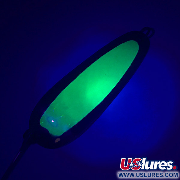 Luhr Jensen Flutter Spoon UV (світиться в ультрафіолеті), , 7,5 г, блесна коливалка (колебалка) #4746