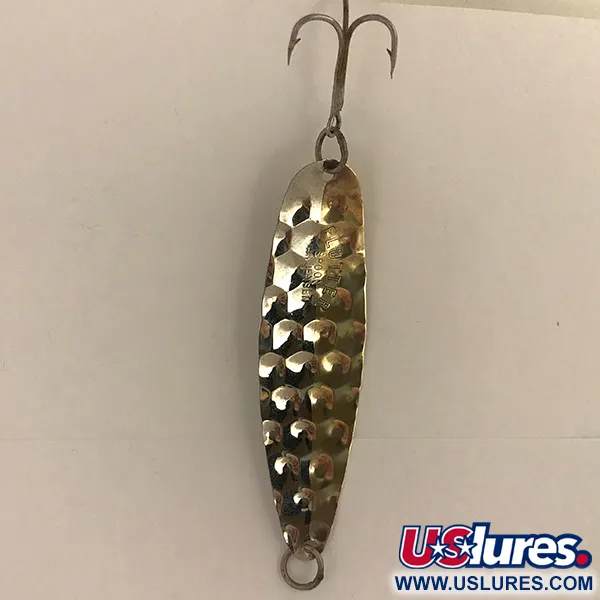 Luhr Jensen Flutter Spoon, Карбоване срібло/золото, 5 г, блесна коливалка (колебалка) #4750