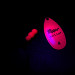  Mepps Aglia 4 dressed UV (світиться в ультрафіолеті), рожевий, 10 г, блешня оберталка (вертушка) #4751