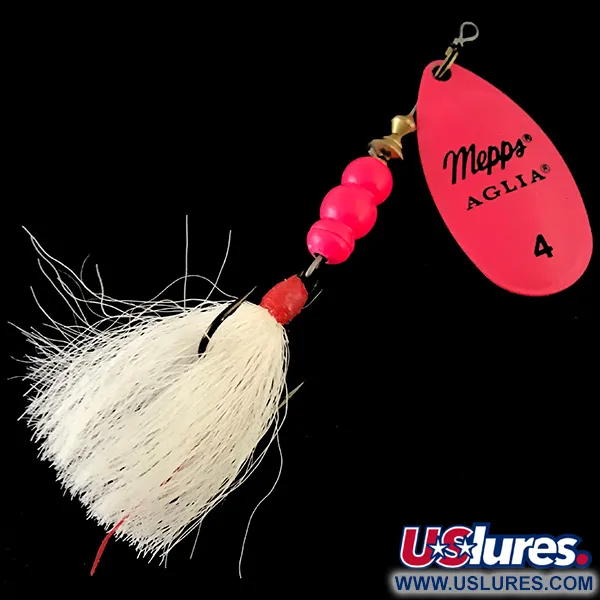 Mepps Aglia 4 dressed UV (світиться в ультрафіолеті)