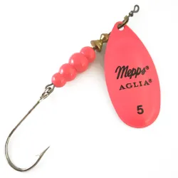 Mepps Aglia 5 Hot Pink UV (світиться в ультрафіолеті)