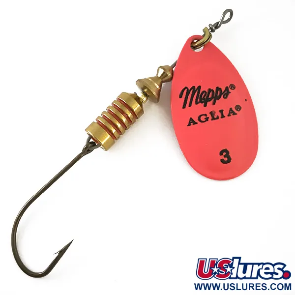 Mepps Aglia 3 Hot Pink UV (світиться в ультрафіолеті)