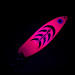  Mepps Syclops 1 UV (світиться в ультрафіолеті), рожевий/латунь, 12 г, блесна коливалка (колебалка) #4754