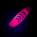  Mepps Syclops 1 UV (світиться в ультрафіолеті), рожевий/латунь, 12 г, блесна коливалка (колебалка) #4757
