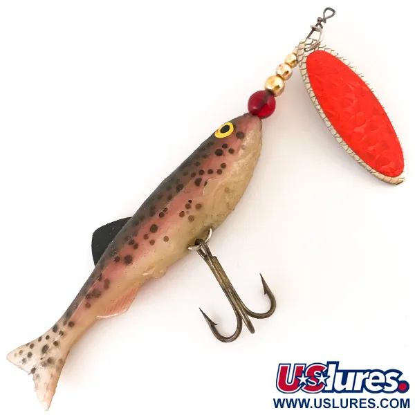 Renosky Lures Renosky Minnow, форель/червоний, 18 г, блешня оберталка (вертушка) #4766