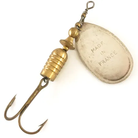 Mepps Aglia 3 - модель Mepps 1950-х років, срібло, 7 г, блешня оберталка (вертушка) #4777