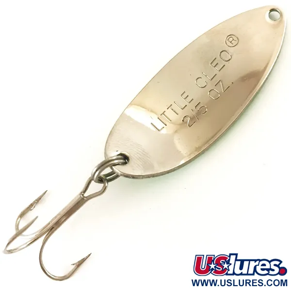 Acme Little Cleo, жовтий/зелений/нікель, 11 г, блесна коливалка (колебалка) #4781