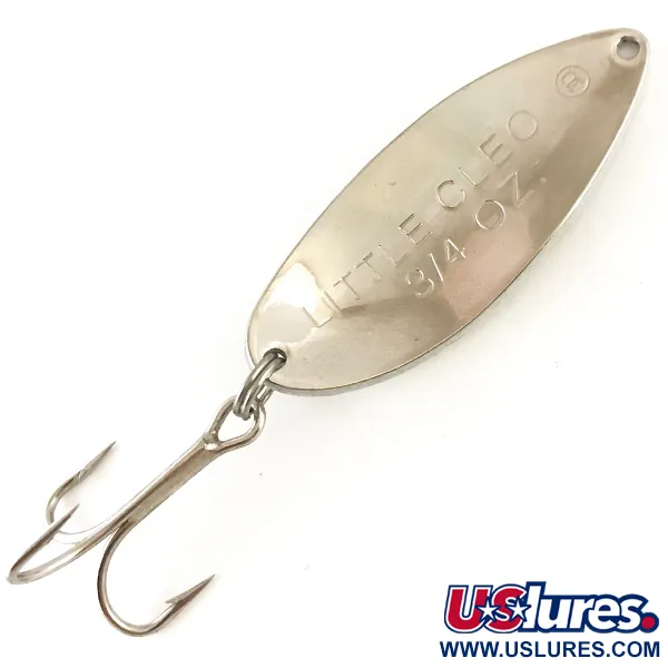  Acme Little Cleo (світиться в темряві), білий Glow - світиться в темряві/нікель, 21 г, блесна коливалка (колебалка) #4789