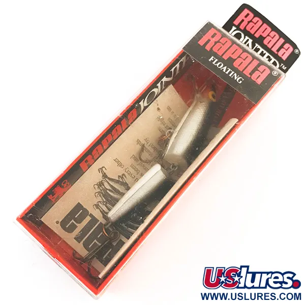 Rapala Jointed J-7, срібло, 4 г, воблер #4792