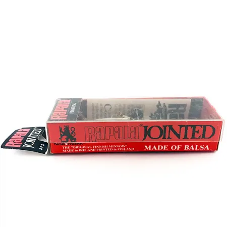Rapala Jointed J-7, срібло, 4 г, воблер #4792