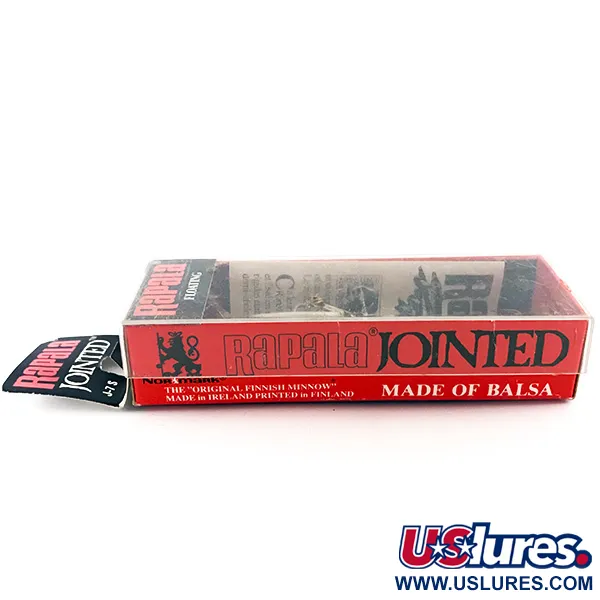 Rapala Jointed J-7, срібло, 4 г, воблер #4792